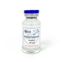 Bacteriostatic water 0.9%, 20 ml, #1