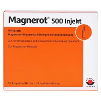 Magnerot 500 (Magnesium) 10 ampoules