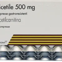 Nicetil (L-Acetylcarnitine, 30 tabs × 500 mg)